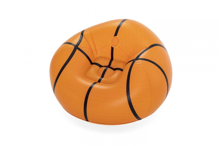 Надувне крісло Bestway Баскетбольний м'яч 114 x 112 x 66 cm (6941607306185) - зображення 2