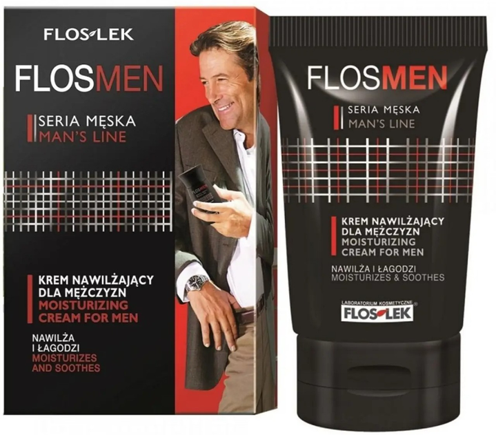 Krem do twarzy Floslek Flos Men 50 ml (5905043002347) - obraz 1