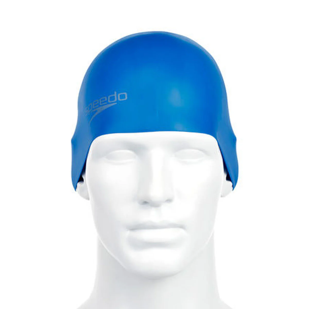 Шапочка для плавання Speedo Moulded Silicone Swim Cap (8-70984D437) Blue - зображення 3