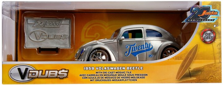 Metalowy model samochodu Simba 1959 Volkswagen Beetle (4006333062506) - obraz 1