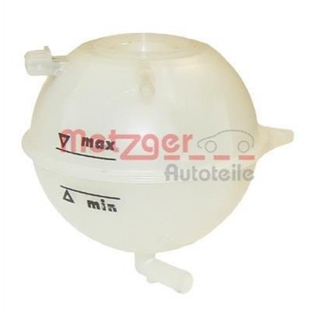 Расширительный бачок METZGER 2140006 Volkswagen Passat, Golf, Jetta, Polo, Caddy, Vento; Seat Toledo, Ibiza, Cordoba 1H0121407A, 357121407B, 357121407C - изображение 1