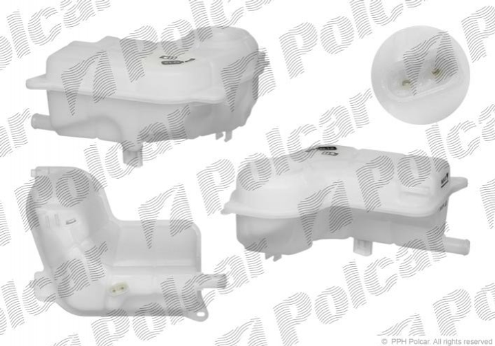 Розширювальний бачок Polcar 1334ZB1 Audi A4, A6; Seat Exeo; Volkswagen Passat 8E0121403 - зображення 1