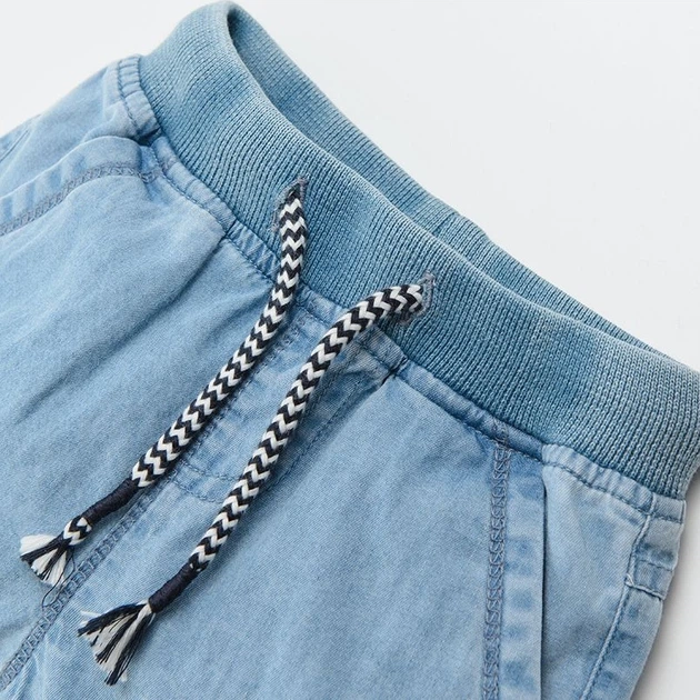 Krótkie spodenki chłopięce jeansowe Cool Club CCB2401797 98 cm Jasnoniebieskie (5903977262547) - obraz 3