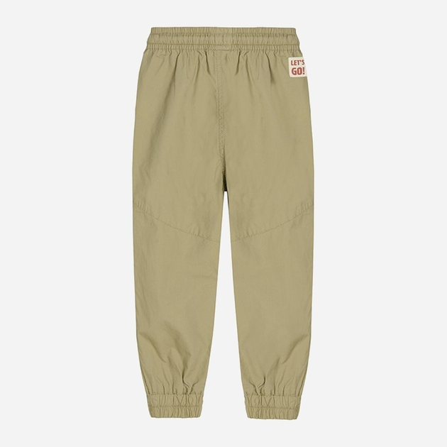 Spodnie joggery młodzieżowe chłopięce Cool Club CCB2410964 140 cm Khaki (5903977190086) - obraz 2