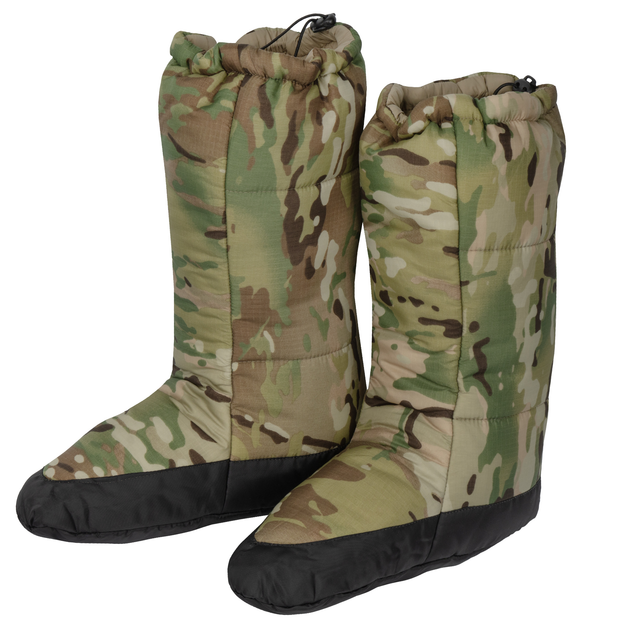 Утеплені черевики-чохли для ніг Snugpak Insulated Elite Tent Boots Мультикам L - зображення 1