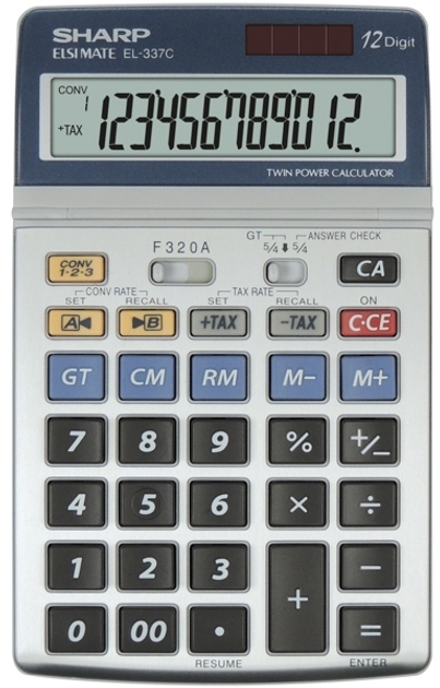 Kalkulator Sharp Desktop Box (SH-EL337C) - obraz 1