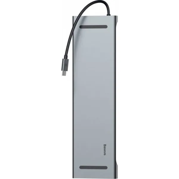 USB-хаб Baseus Gray (CATSX-F0G) - зображення 2