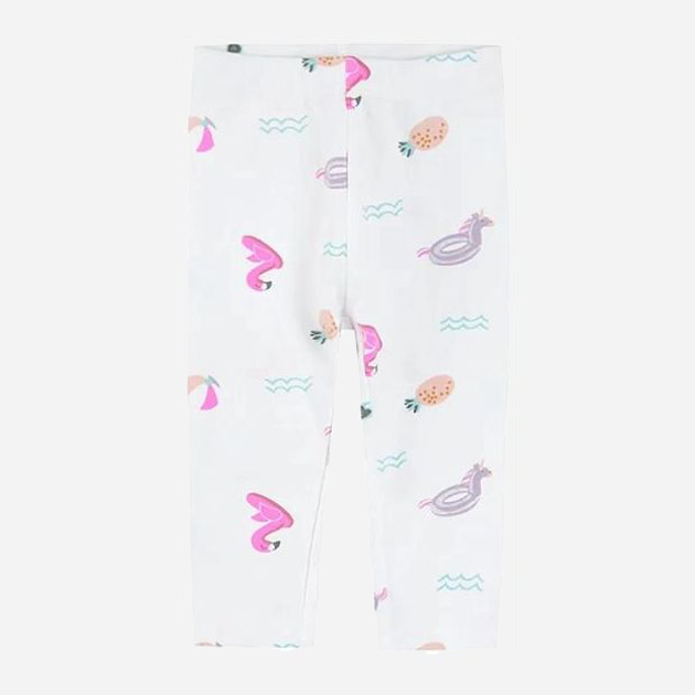 Legginsy dziecięce dla dziewczynki Cool Club CCG2413741 122 cm Białe (5903977440754) - obraz 1