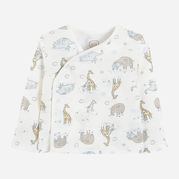 Zestaw kaftaników niemowlęcych 2 szt dla chłopca Cool Club CNB2402353-00 56 cm Wielokolorowy (5903977142429) - obraz 3