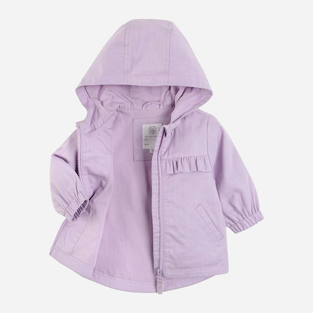 Kurtka parka dziecięca dla dziewczynki wiosenna Cool Club COG2401153 68 cm Fioletowa (5903977224811) - obraz 3