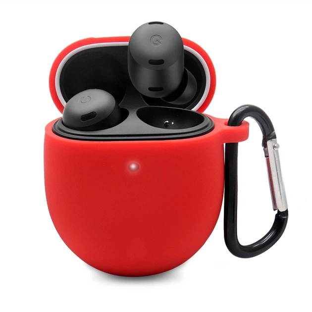 Силиконовый чехол для наушников Google Pixel Buds Pro, Hang Case, красный, ультратонкий защитный кейс толщиной 2 мм, защита от царапин, пыли и ударов, компактный, с карабином для крепления, ArmorStandart (ARM75405) - Фото 1 Силиконовый чехол для наушников Google Pixel Buds Pro, Hang Case, красный, ультратонкий защитный кейс толщиной 2 мм, защита от царапин, пыли и ударов, компактный, с карабином для крепления, ArmorStandart (ARM75405) - изображение 1