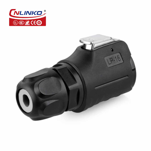 Герметичный разъем Cnlinko RJ-45, LP-16-C/RJ45/015/PE-42-001, штекер ...