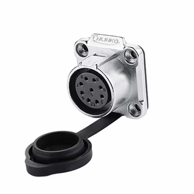 Герметичная розетка Cnlinko LP-20-J09SX-03-401, 9 pin, 5A, 250V – фото ...
