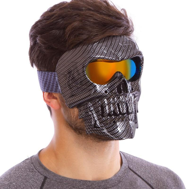 Защитная маска SP-Sport MZ-5 Серый - изображение 2
