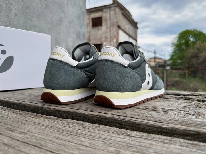 Кроссовки мужские Saucony Jazz Original 2044-695s 46 29.5 см Green/White зеленые с белым (11111592) - Фото 6 Кроссовки мужские Saucony Jazz Original 2044-695s 46 29.5 см Green/White зеленые с белым (11111592) - изображение 6