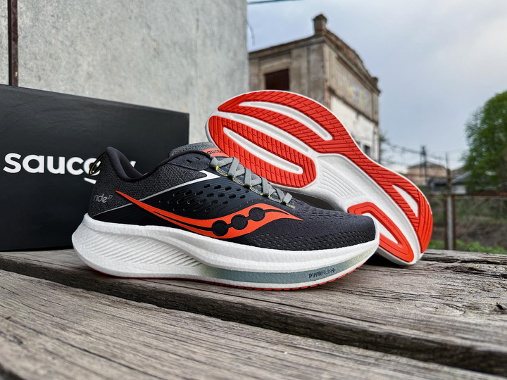 Кроссовки для бега Saucony Ride 17 20925-110s 42.5 (9 US) 27 см Shadow ...