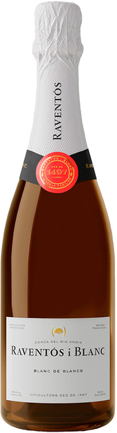 Вино ігристе Raventos i Blanc de Blancs біле екстра брют 0.75 12% (8421478750150) - зображення 1
