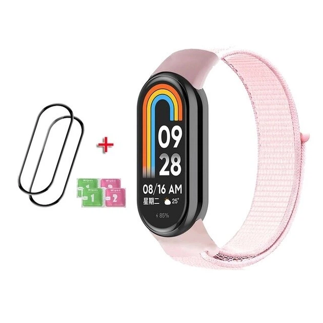 3D керамічне скло Mi Band 7/8/NFC Без бренду - зображення 3