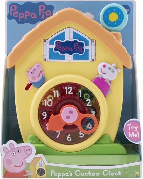 Интерактивные часы HTI Peppa Pig Time Learning с кукушкой ...