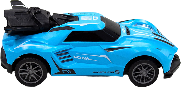Автомобіль на радіокеруванні Sulong Toys Spray Car Sport 1:24 зі світловими ефектами та вихлопною парою Блакитний (SL-354RHBL) (6900007322270) - зображення 5