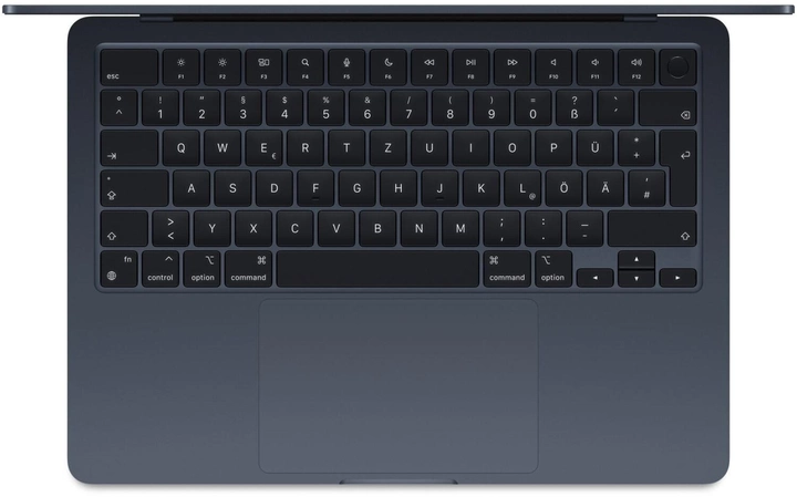 Laptop Apple MacBook Air 13.6" M3 8/256GB 2024 (MRXV3D/A) Midnight - obraz 2