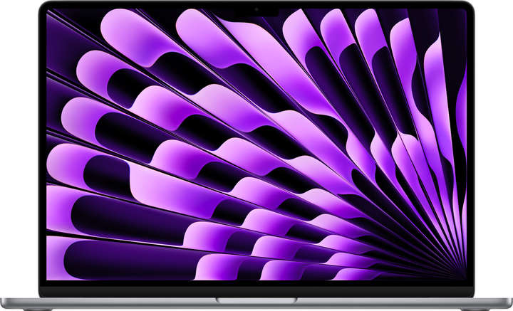 Ноутбук Apple MacBook Air 15.3" M3 8/256GB 2024 (MRYM3D/A) Space Gray - зображення 1