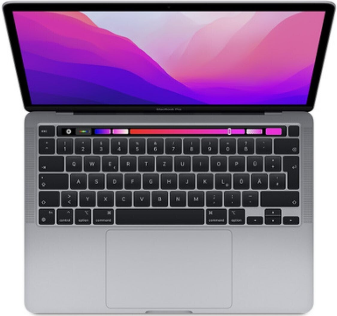 Laptop Apple MacBook Pro 13" M2 512Gb 2022 (MNEJ3ZE/A) Space Gray - obraz 2