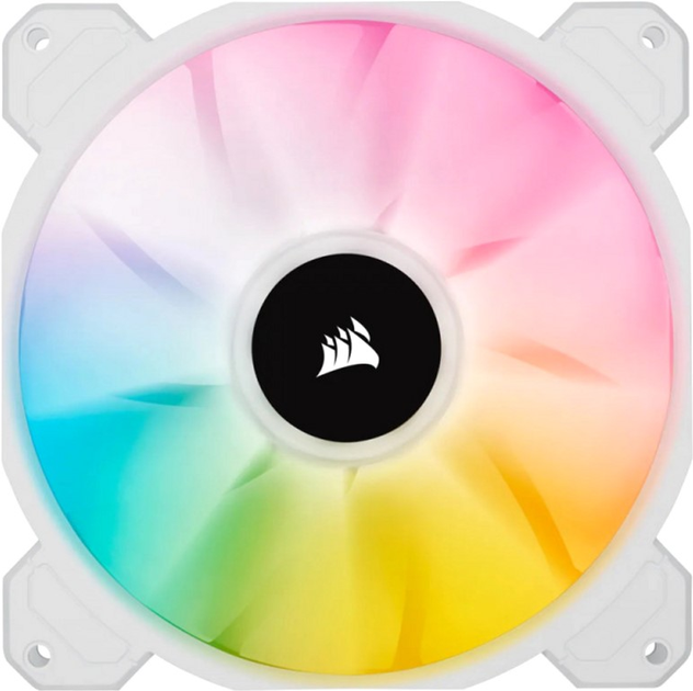 Chłodzenie Corsair iCUE SP140 RGB Elite Performance Dual Fan Kit White (CO-9050139-WW) - obraz 2