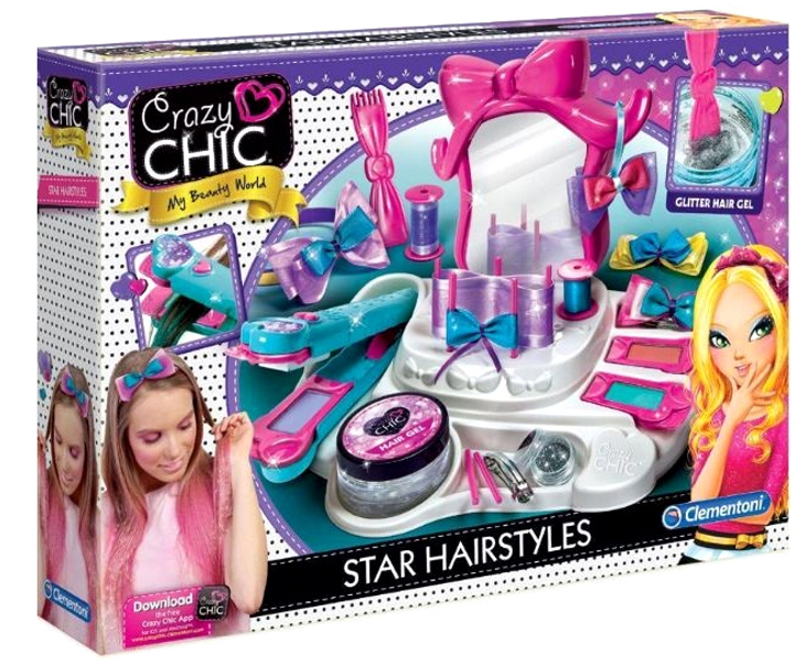 Zestaw do stylizacji włosów Clementoni Hair Salon (8005125784202) - obraz 1