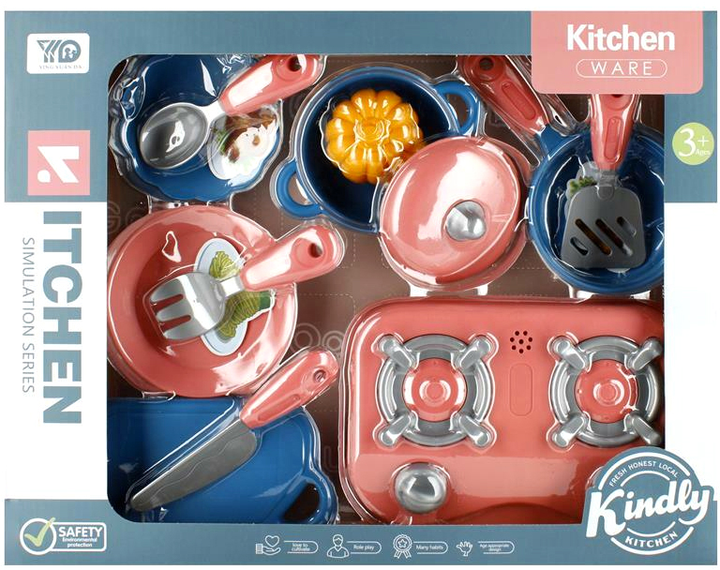 Kuchenny zestaw do zabawy Euro-Trade Mega Creative Cooker And Accessories For The Kitchen (5908275188780) - obraz 1