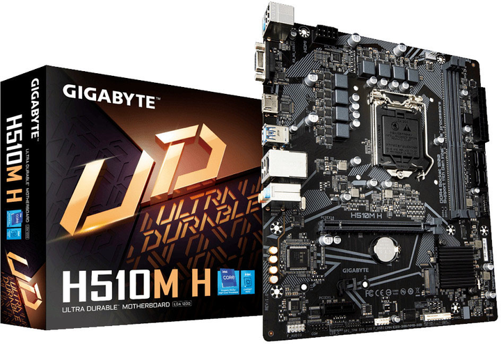 Płyta główna Gigabyte H510M H (LGA1200, Intel H510, PCI-Ex16) (H510MHSO) - obraz 1