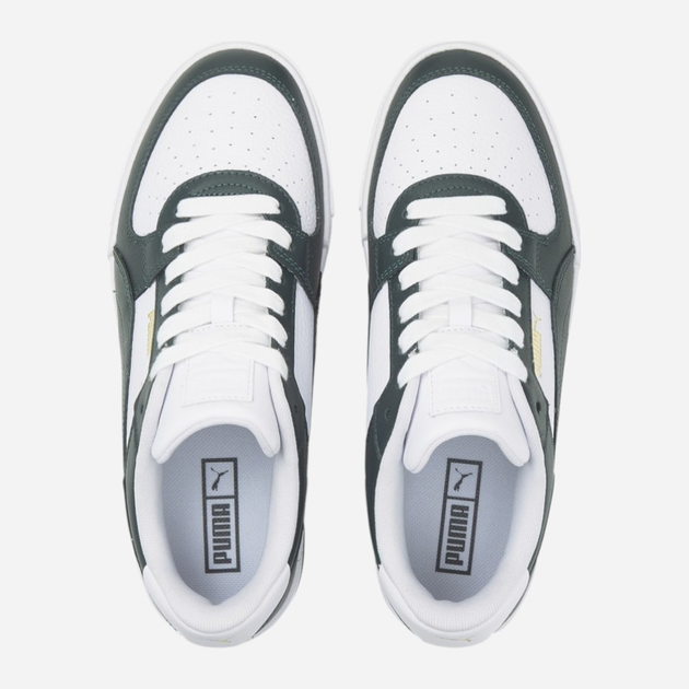 Sneakersy męskie do kostki Puma CA Pro Classic 380190-09 44 Biały/Ciemnozielony (4064536354156) - obraz 5
