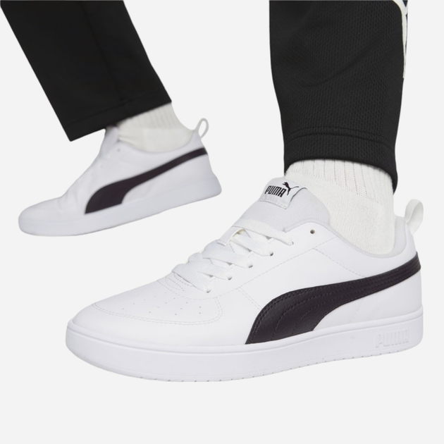 Чоловічі кеди низькі Puma Rickie 387607-02 42.5 Білі (4065449982412) - зображення 2