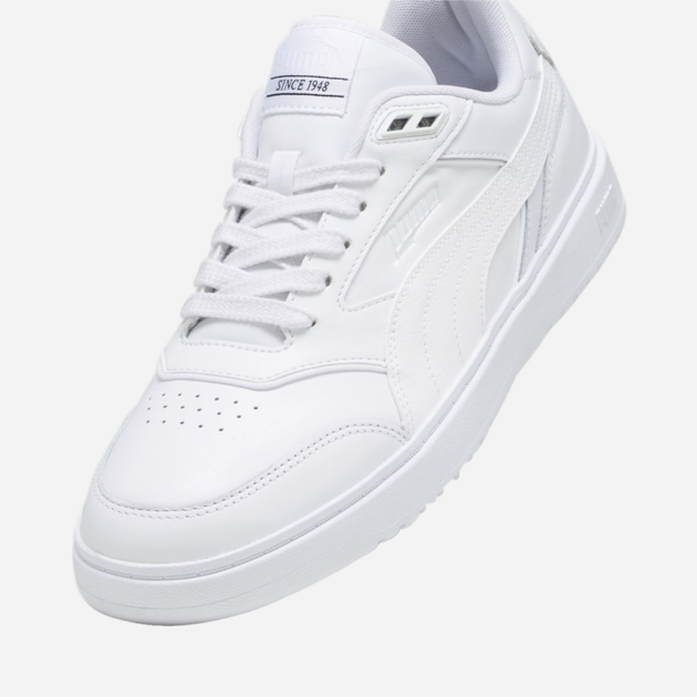 Sneakersy męskie Puma Doublecourt 393284-01 45 Białe (4099683170915) - obraz 5