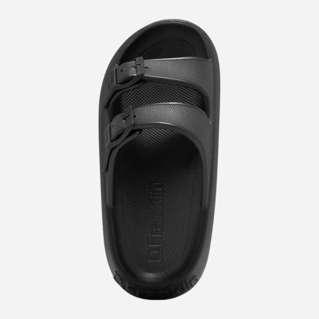 Чоловічі шльопанці D.Franklin Bloomer Bio DFSH334001-BLAC 44 (10US/11UK) 27.5 см Чорні (8445333394686) - зображення 4