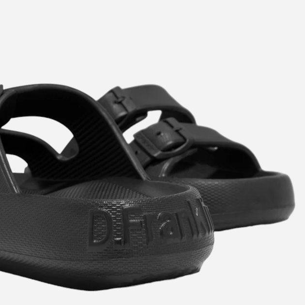 Чоловічі шльопанці D.Franklin Bloomer Bio DFSH334001-BLAC 44 (10US/11UK) 27.5 см Чорні (8445333394686) - зображення 5