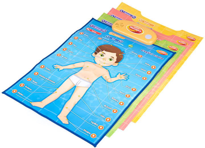 Interaktywne plakaty Dumel Educational Ludzie (4712417962395) - obraz 3