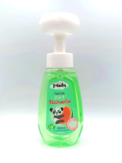 Мило-пінка дитяча 2 в1 "Watermelon" ТМ "Small Panda" - Фото 1 Мило-пінка дитяча 2 в1 "Watermelon" ТМ "Small Panda" - изображение 1