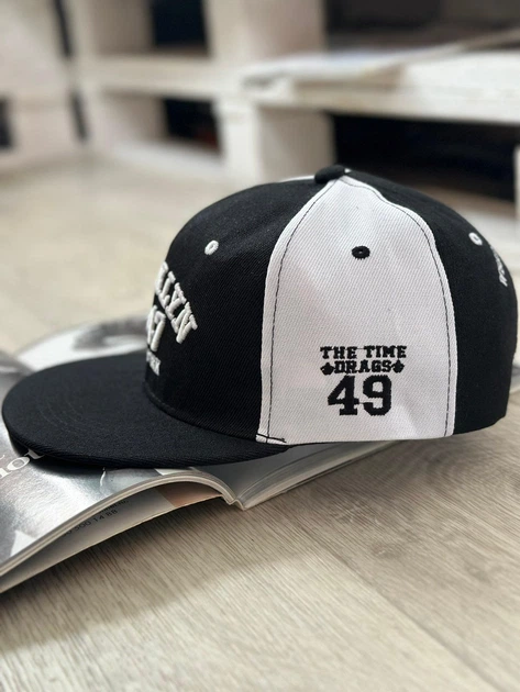 Кепка снепбек (Snapback) Brooklyn 1947 NY Черно-Белый 56-61р (9021) - Фото 2 Кепка снепбек (Snapback) Brooklyn 1947 NY Черно-Белый 56-61р (9021) - изображение 2