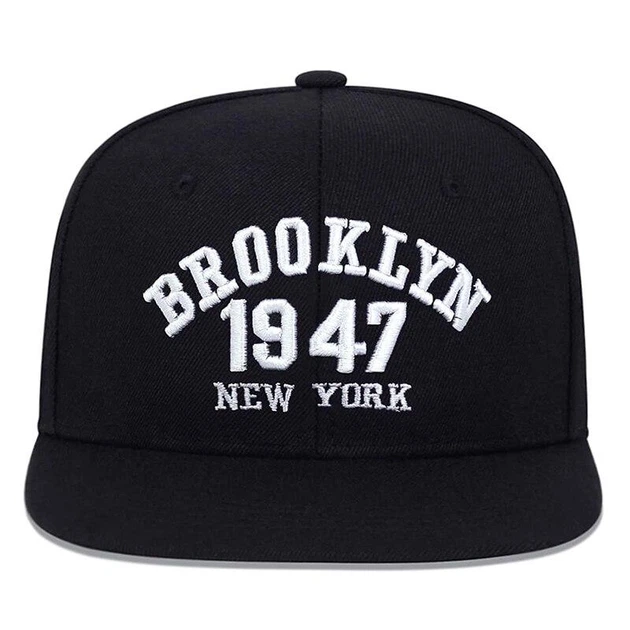 Кепка снепбек (Snapback) Brooklyn 1947 NY Черый 56-61р (9021) - Фото 5 Кепка снепбек (Snapback) Brooklyn 1947 NY Черый 56-61р (9021) - изображение 5