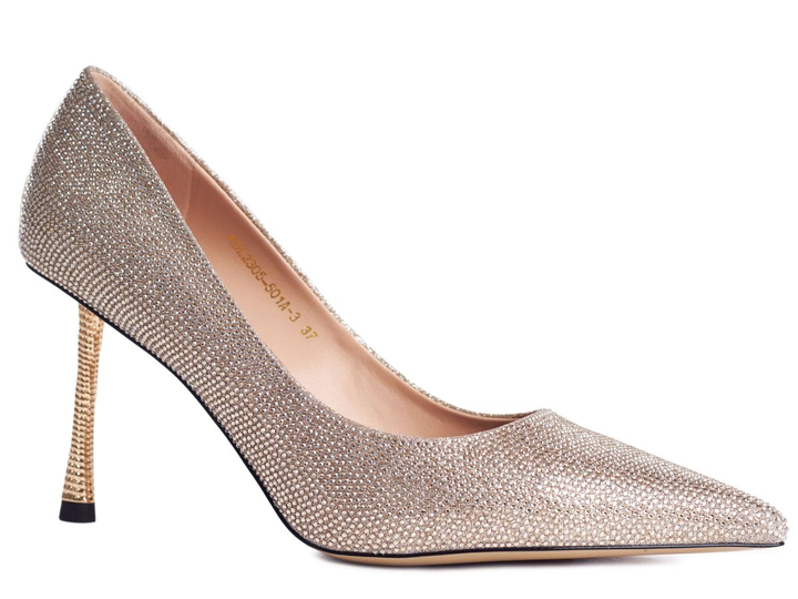 Модельные туфли SASHA FABIANI 40 Золотистый 4543 