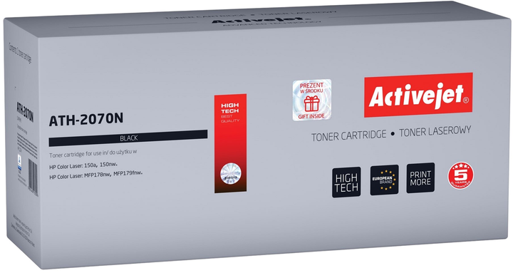 Toner cartridge Activejet do HP 117A 2070A Supreme Black (ATH-2070N) - obraz 1