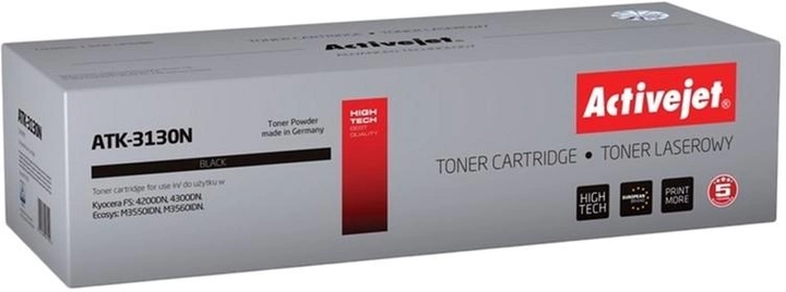 Toner cartridge Activejet do Kyocera TK-3130 Supreme Black (ATK-3130N) - obraz 1