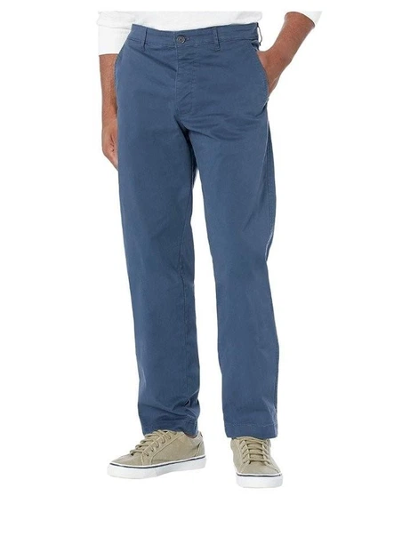 Чоловічі штани Calvin Klein, chinos streight fit синього кольору, розмір W32/L32 - изображение 3