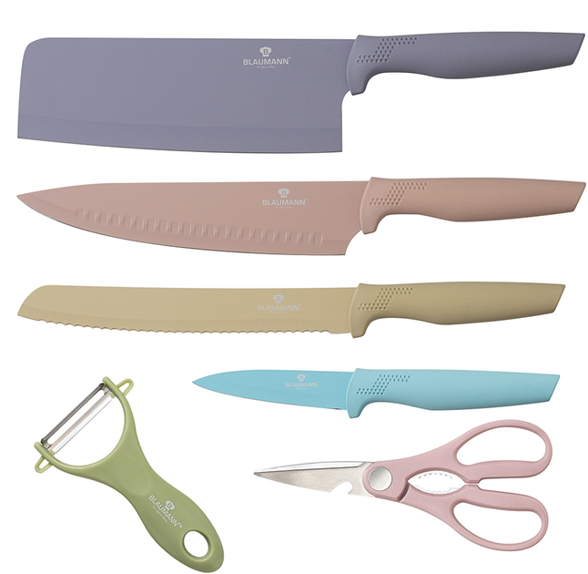 Набір ножів Blaumann Mix 6 предметів (BL-5071) - зображення 1