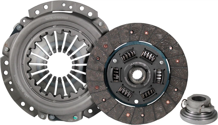 Зчеплення у зборі ВАЗ 2106 LSA (LA-2106-CLUTCH KIT) LSA (LA2106CLUTCHKIT) - Фото 2 Зчеплення у зборі ВАЗ 2106 LSA (LA-2106-CLUTCH KIT) LSA (LA2106CLUTCHKIT) - зображення 2