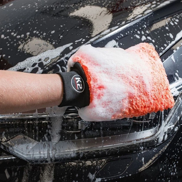 Перчатка для мытья K2 WASH MITT PRO микрофибра 27 х 21 см (M440) - изображение 7