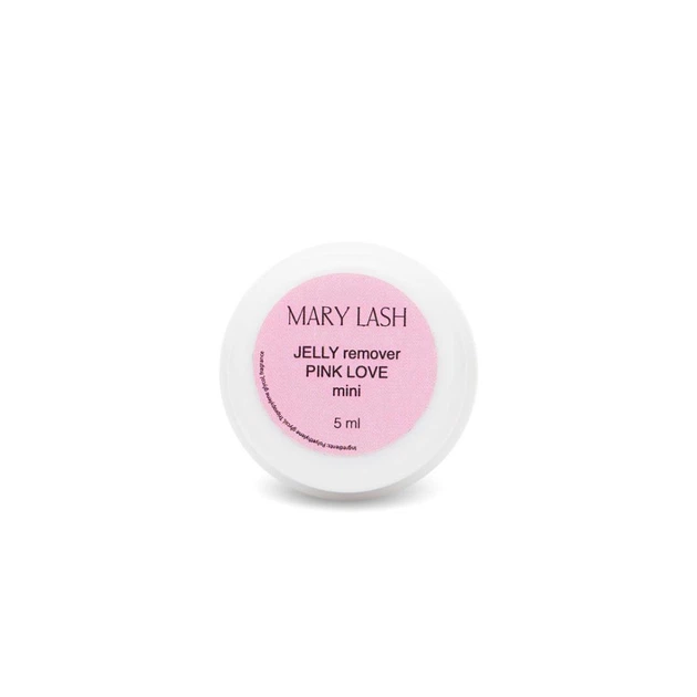 Ремувер -желе Remover MINI Jelly PINK LOVE 5g MARY LASH - Фото 1 Ремувер -желе Remover MINI Jelly PINK LOVE 5g MARY LASH - изображение 1