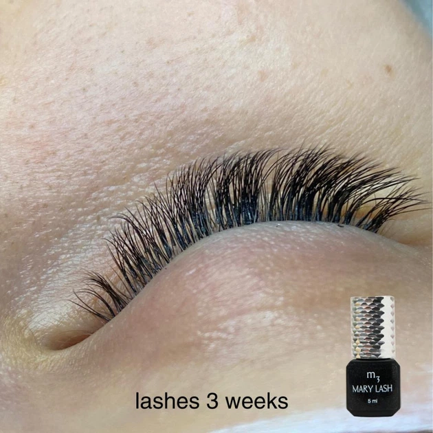 Клей для нарощення вій m3 MARY LASH 10ml - Фото 5 Клей для нарощення вій m3 MARY LASH 10ml - изображение 5