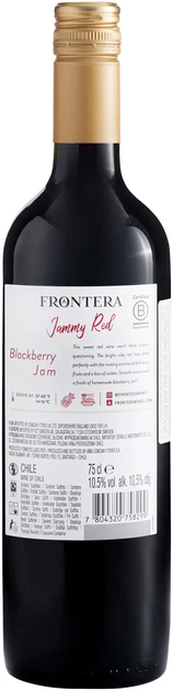 Вино Frontera Jammy Red красное полусладкое 0.75 л (7804320.758299) - изображение 2